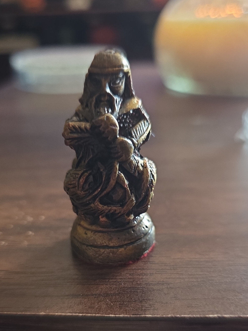 The Noble Collection The Lord of the Rings Collector's Chess Set Brown Sculpture